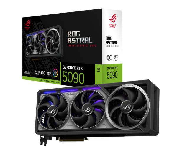 ASUS GeForce RTX 5090 ROG Astral OC 32GB GDDR7 DLSS5 - 1311313 - zdjęcie